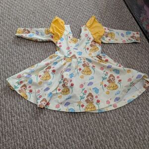Disney Princess Double Ruffle Princess Belle Dress